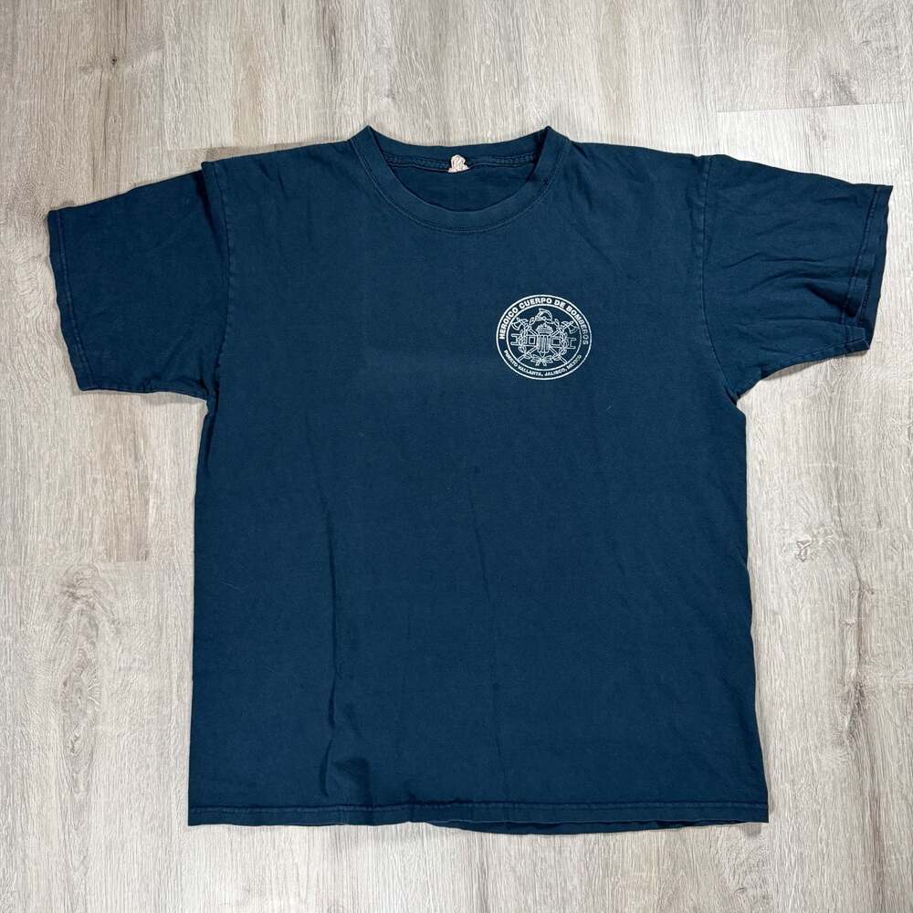 Heroico Cuerpo de Bomberos Puerto Vallarta Mexico Fire Department T-Shirt Medium